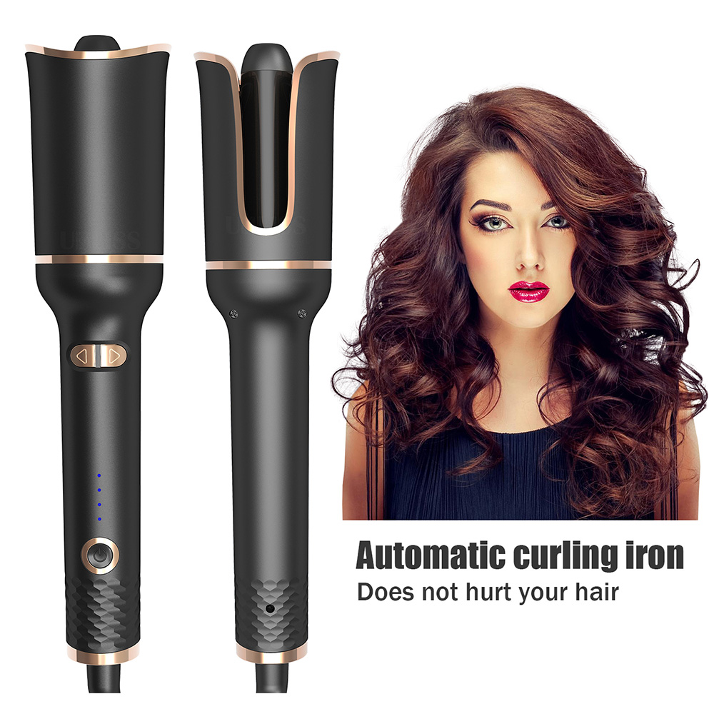 Power Tools Uk - Modelador de cabelo cerâmico rotativo automático,