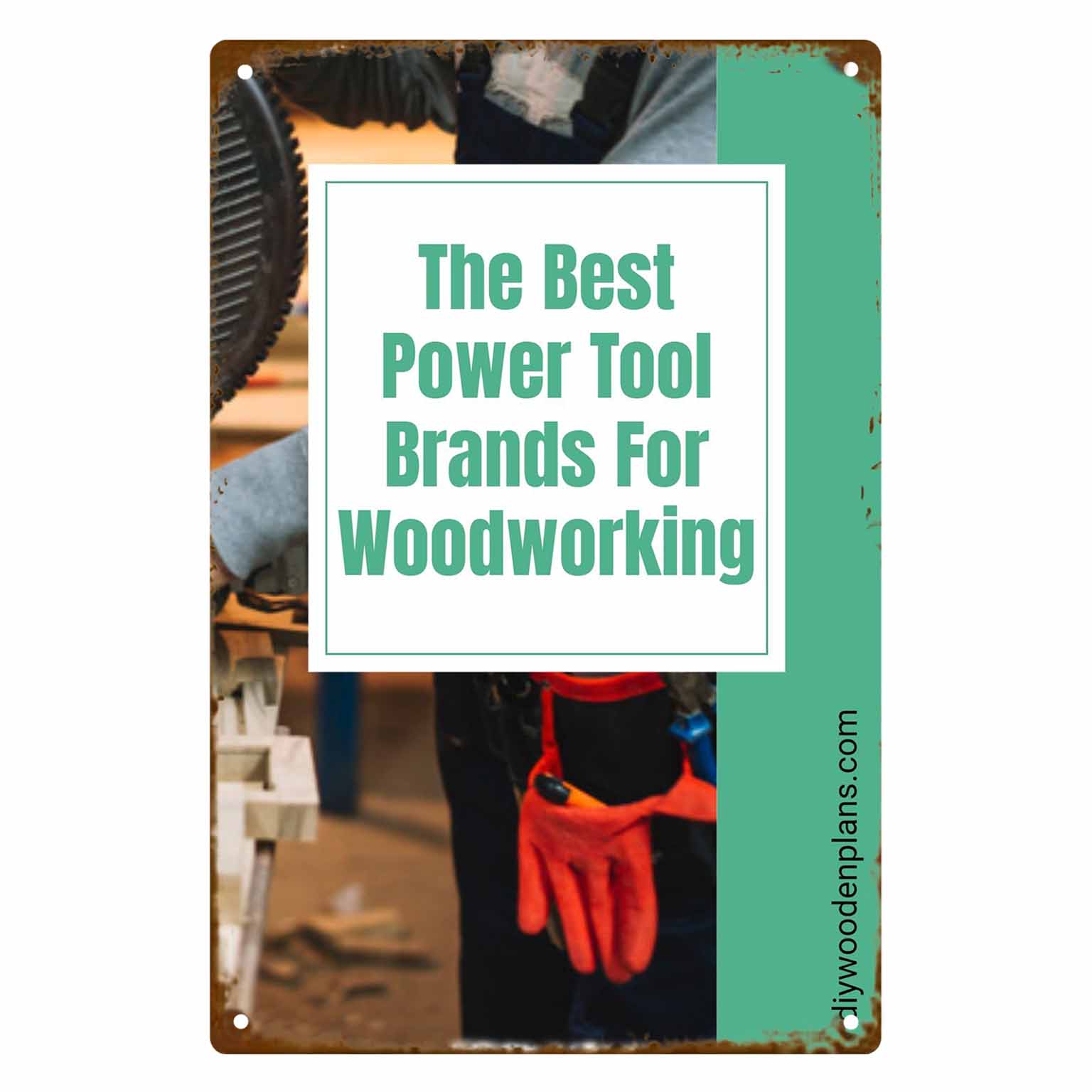Power Tools Best Brand - Placa de Parede 2D Plana (1