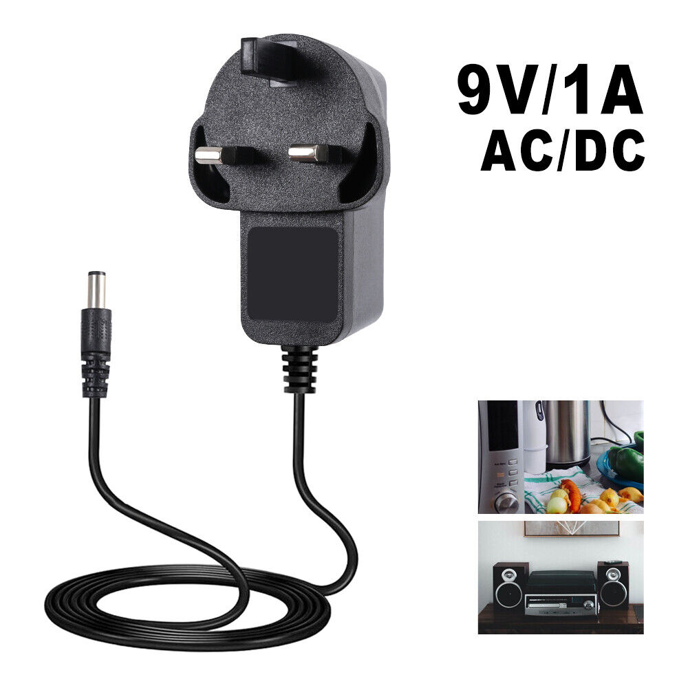 Power Tools Uk - 1 peça ac/dc 9v uk plug