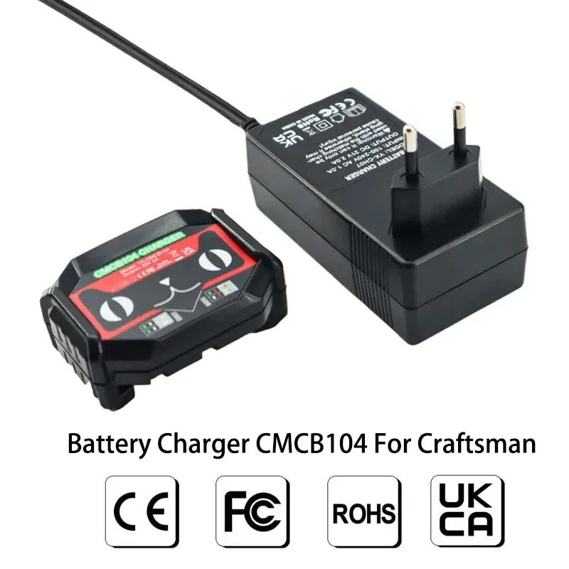 Power Tools Uk - Carregador de bateria cmcb104 para artesão