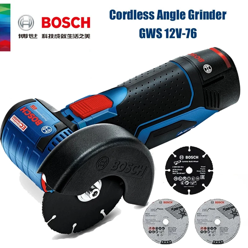 Power Tools Portable - Esmerilhadeira Angular Sem Fio Bosch GWS