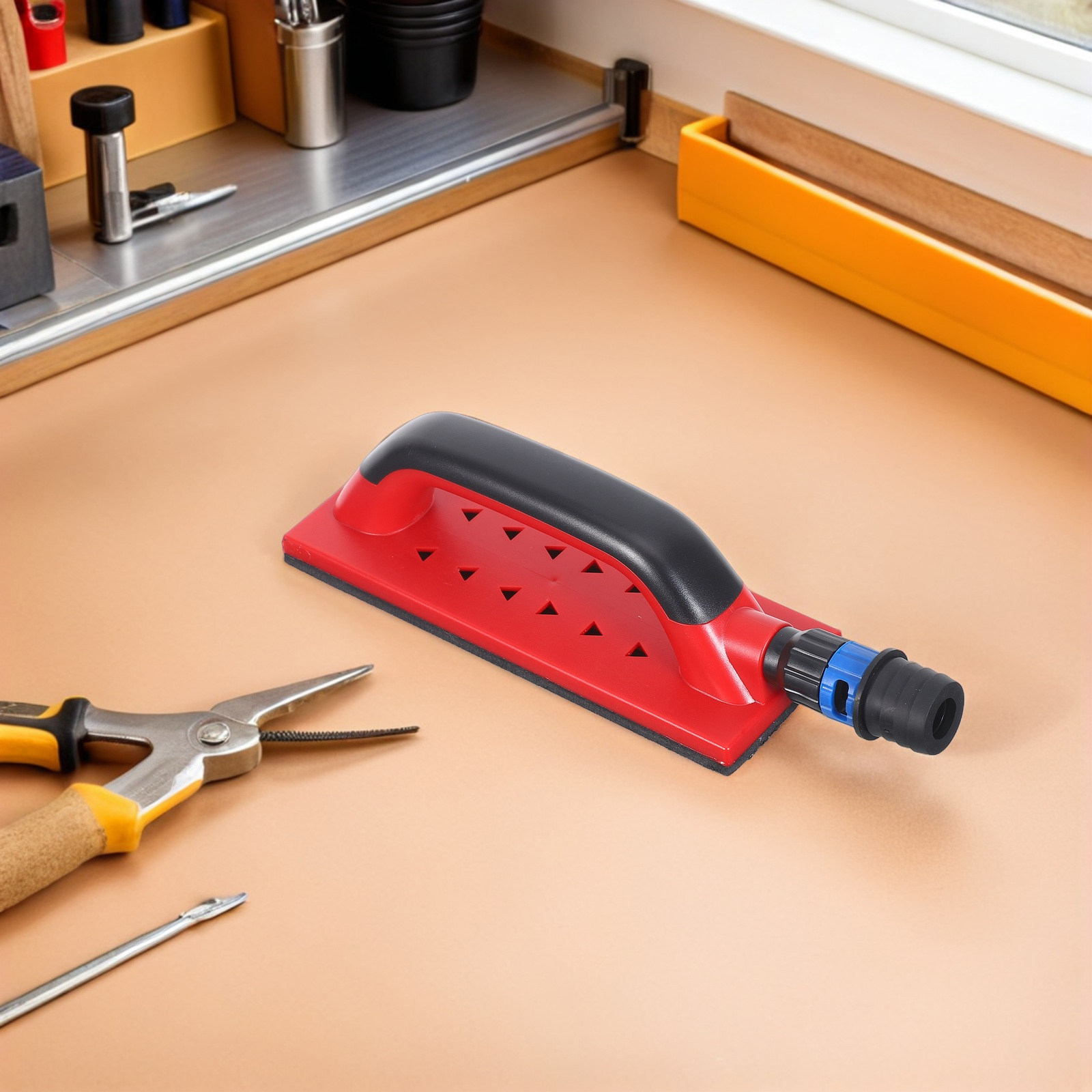 Power Tools For Woodworking - Bloco de Lixa com Design Quadrado,