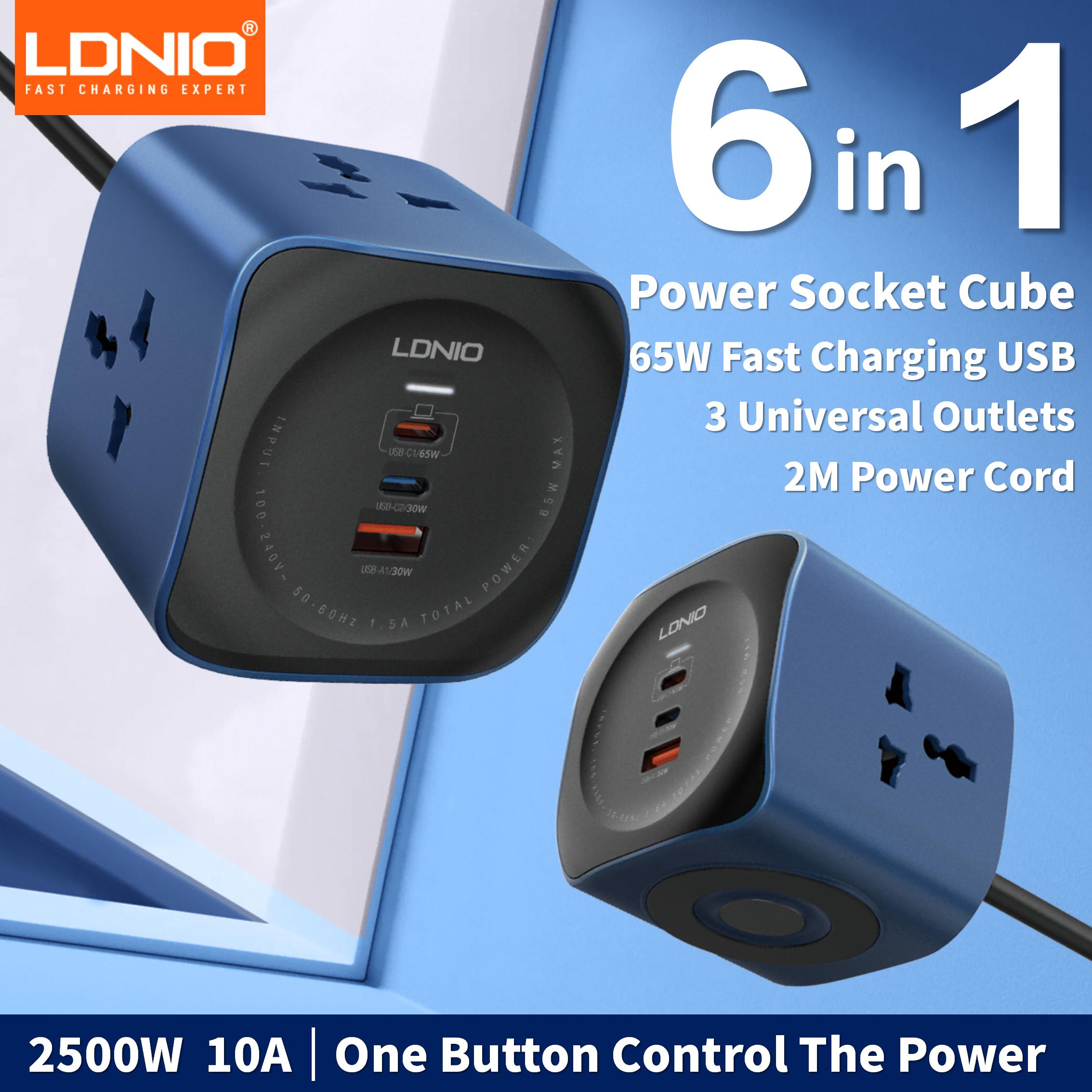 Power Tools Uk - Cubo tira de energia ldnio 65w