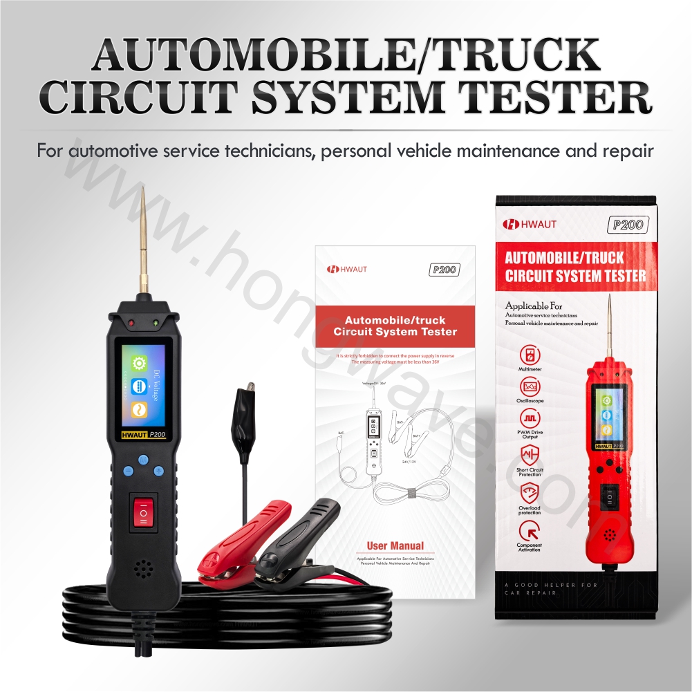 Power Tools In Automotive - HWAUT P200 Testador Inteligente de Circuito
