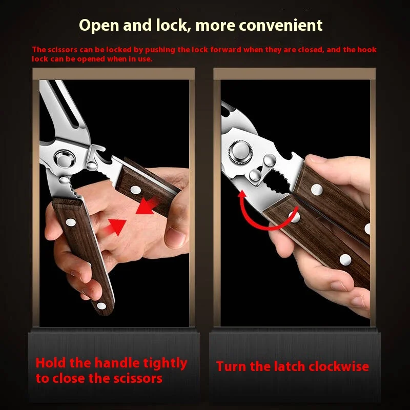 Tesoura de cozinha premium, ca - Power Tools Wood avaliação e preço