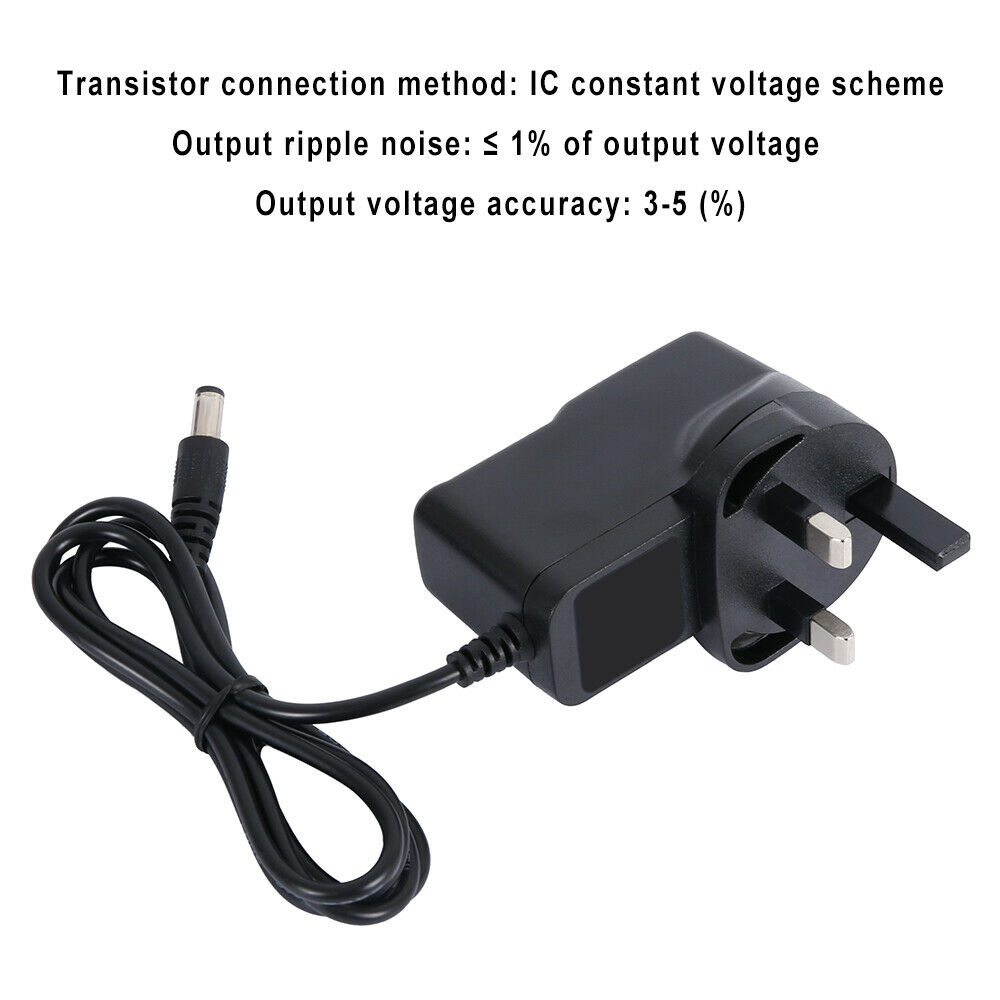 1 peça ac/dc 9v uk plug adapta - Power Tools Uk avaliação e preço