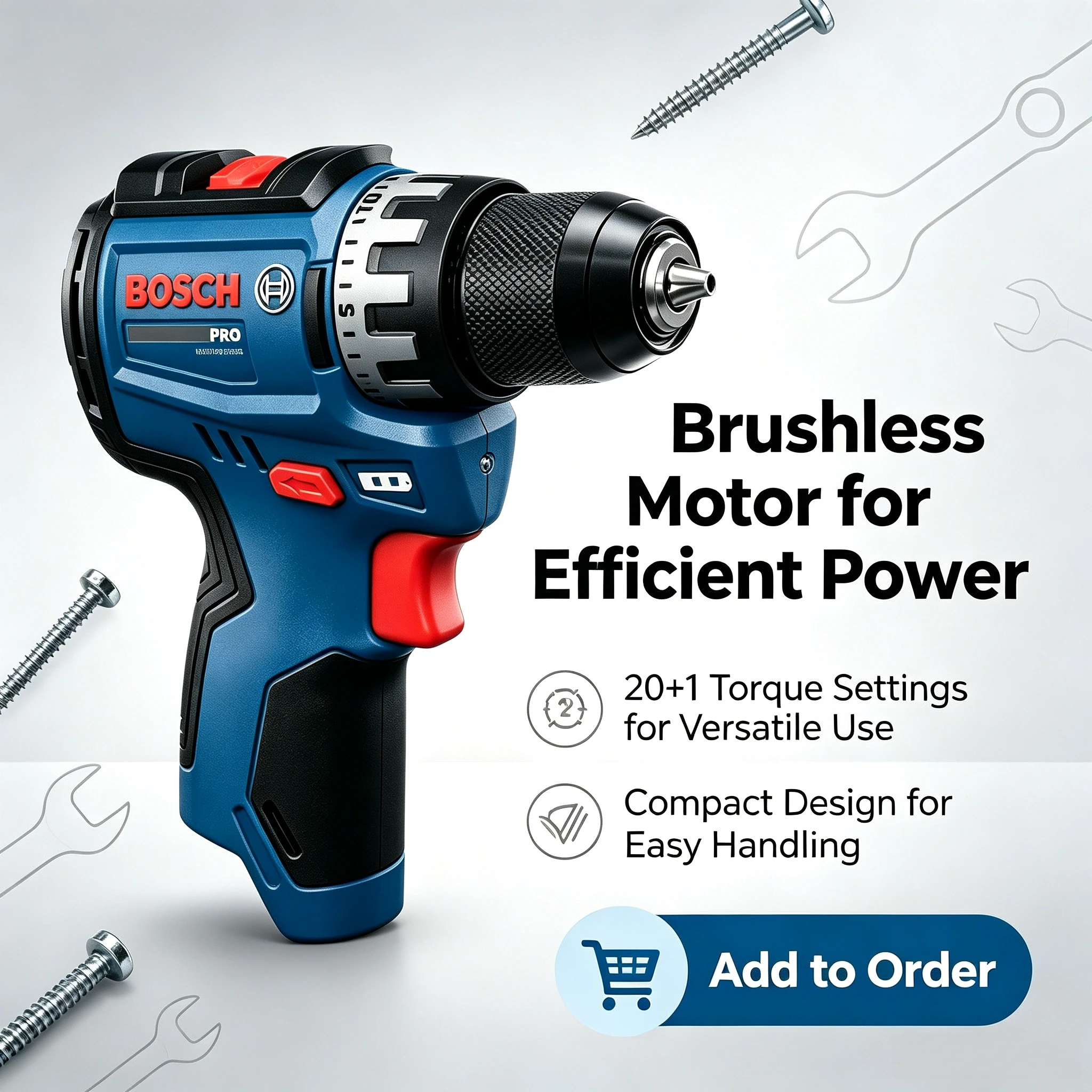 Furadeira Sem Fio Bosch Profes - Power Tools Wood avaliação e preço