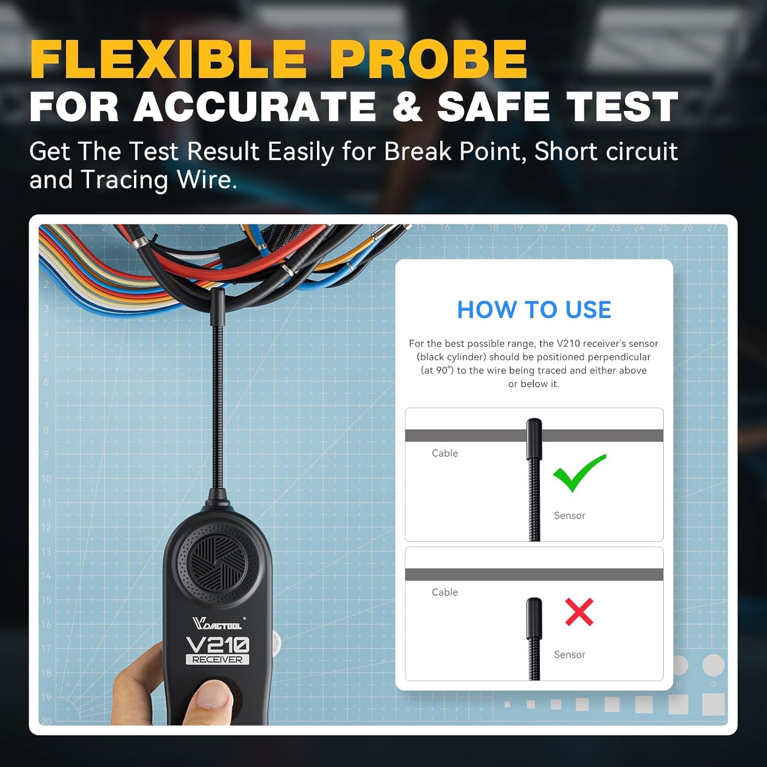 VDIAGTOOL V210 Testador de Cir - Power Tools In Automotive avaliação e preço