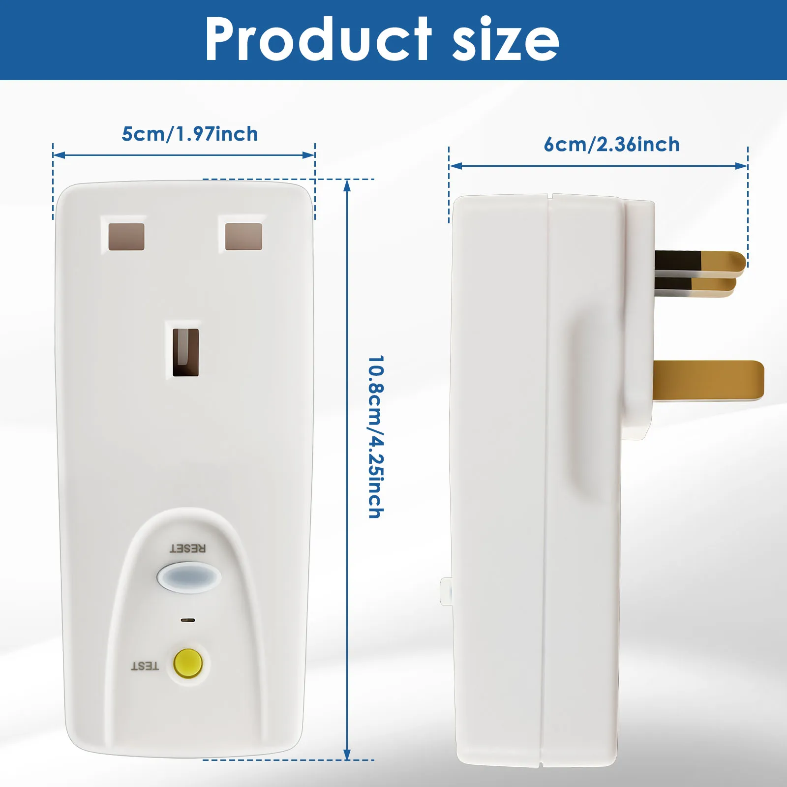 Adaptador rcd de segurança, pl - Power Tools Uk avaliação e preço