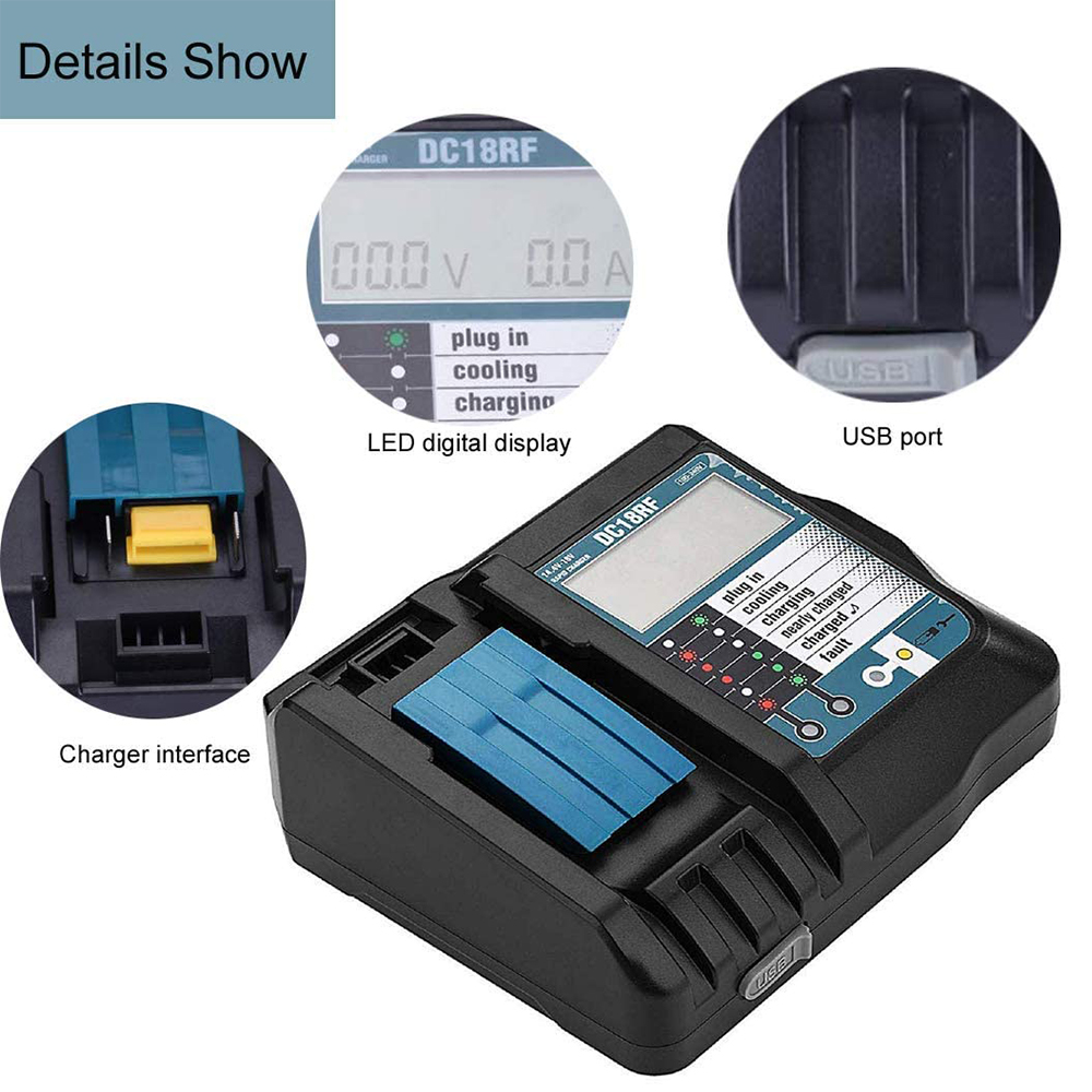 Carregador de bateria dc18rf 3 - Power Tools Uk avaliação e preço